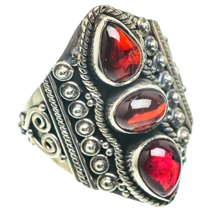 Garnet Rings handcrafted by Ana Silver Co - RING65221