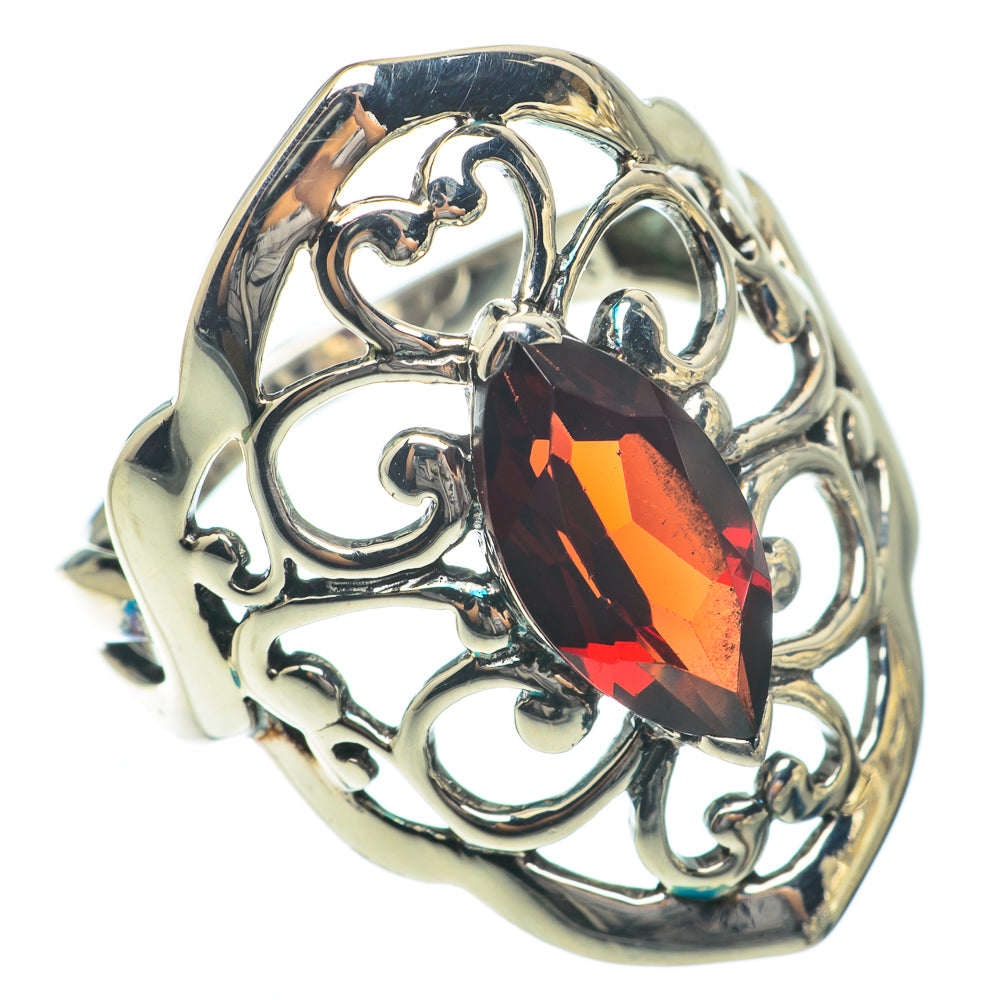 Garnet Rings handcrafted by Ana Silver Co - RING65222