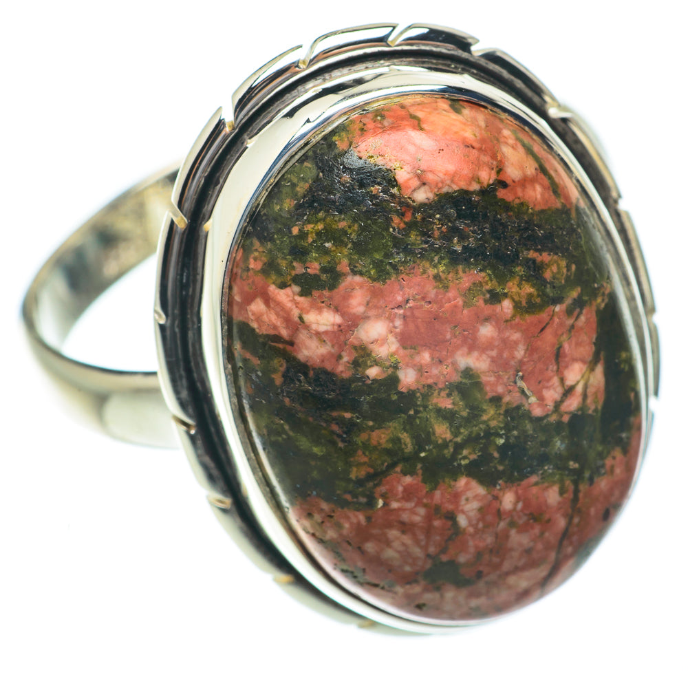 Unakite Rings handcrafted by Ana Silver Co - RING65229
