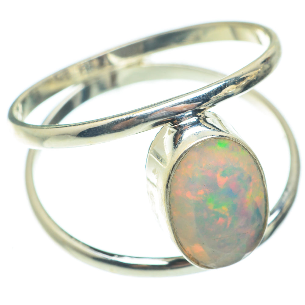 Ethiopian Opal Rings handcrafted by Ana Silver Co - RING65232