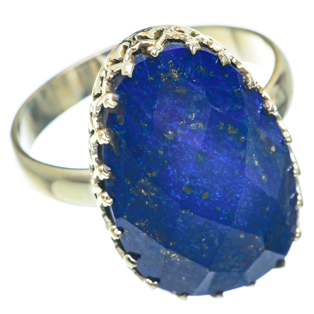 Lapis Lazuli Rings handcrafted by Ana Silver Co - RING65234