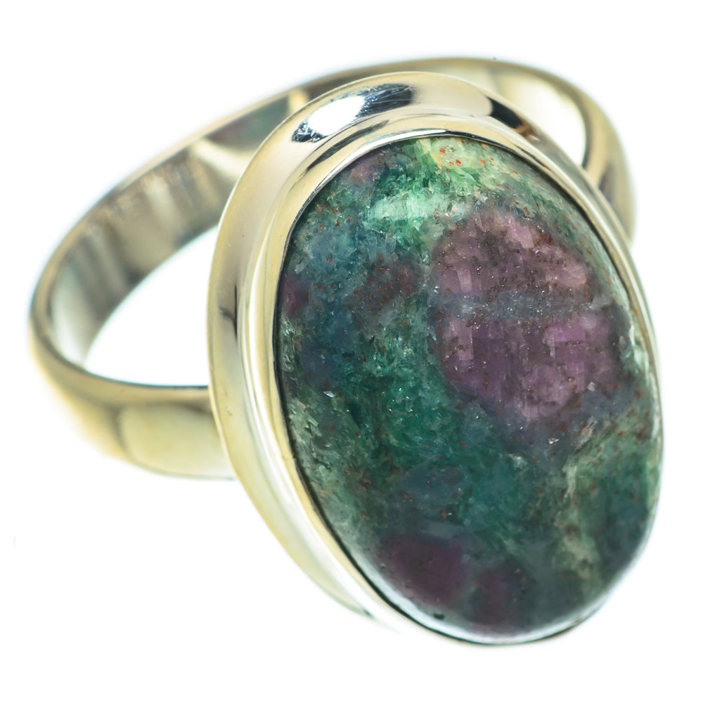Ruby Fuchsite Rings handcrafted by Ana Silver Co - RING65239