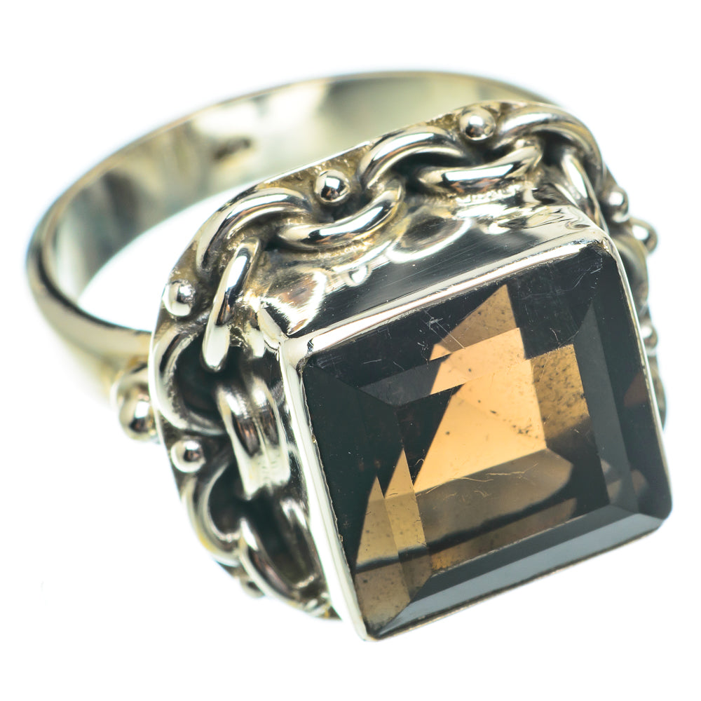 Smoky Quartz Rings handcrafted by Ana Silver Co - RING65267