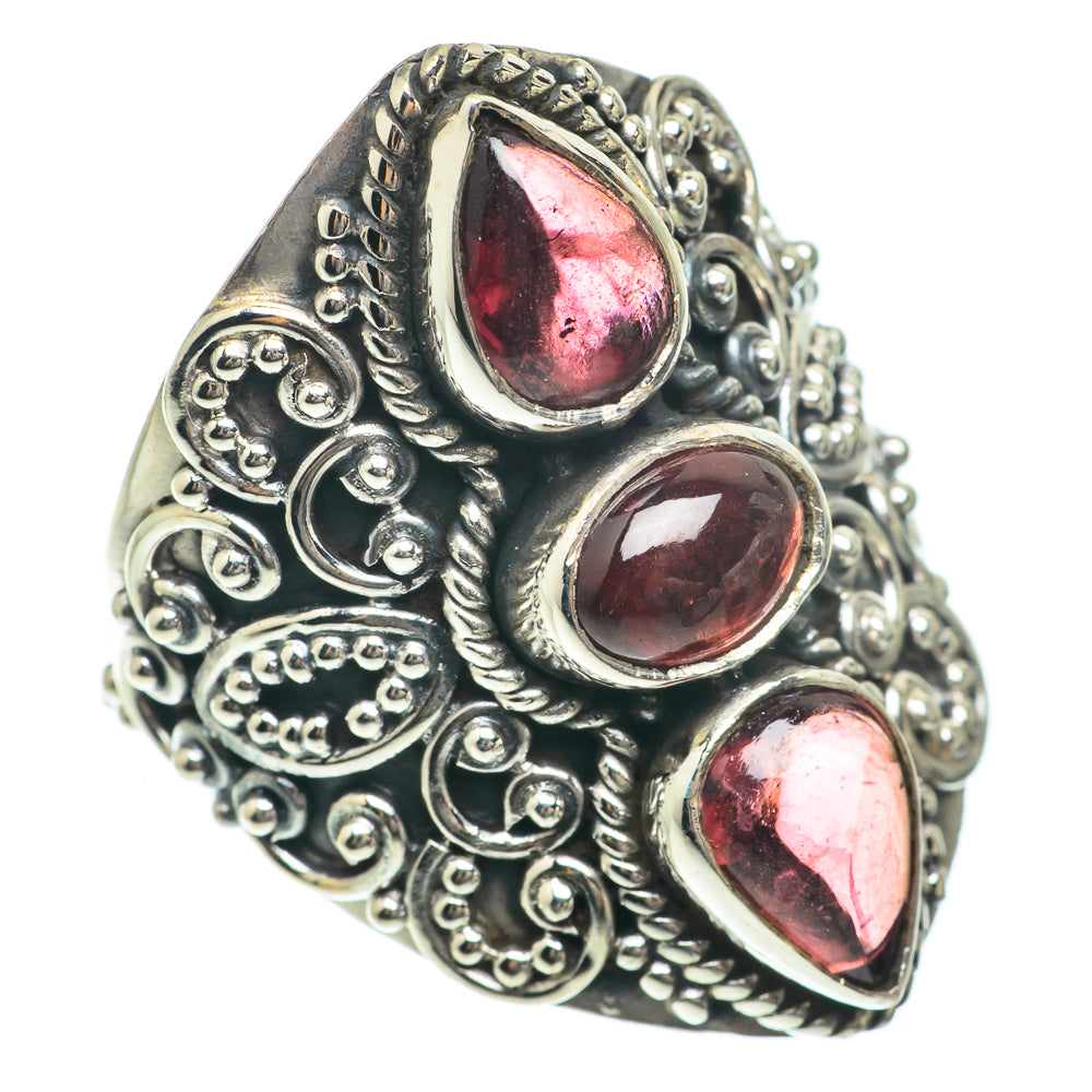 Garnet Rings handcrafted by Ana Silver Co - RING65273