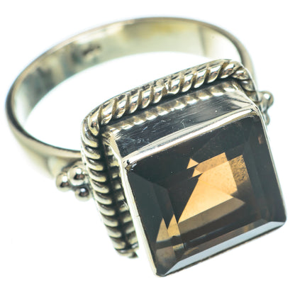 Smoky Quartz Rings handcrafted by Ana Silver Co - RING65290