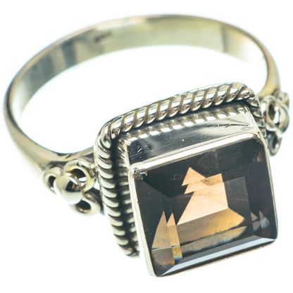 Smoky Quartz Rings handcrafted by Ana Silver Co - RING65313