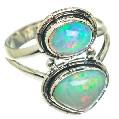 Ethiopian Opal Rings handcrafted by Ana Silver Co - RING65322