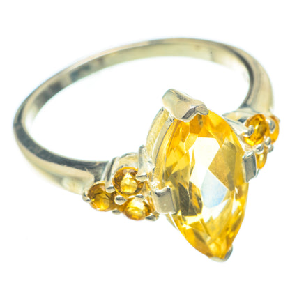 Citrine Rings handcrafted by Ana Silver Co - RING65334