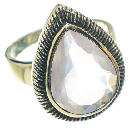 Rose Quartz Rings handcrafted by Ana Silver Co - RING65337