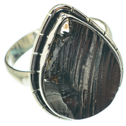 Shungite Rings handcrafted by Ana Silver Co - RING65341