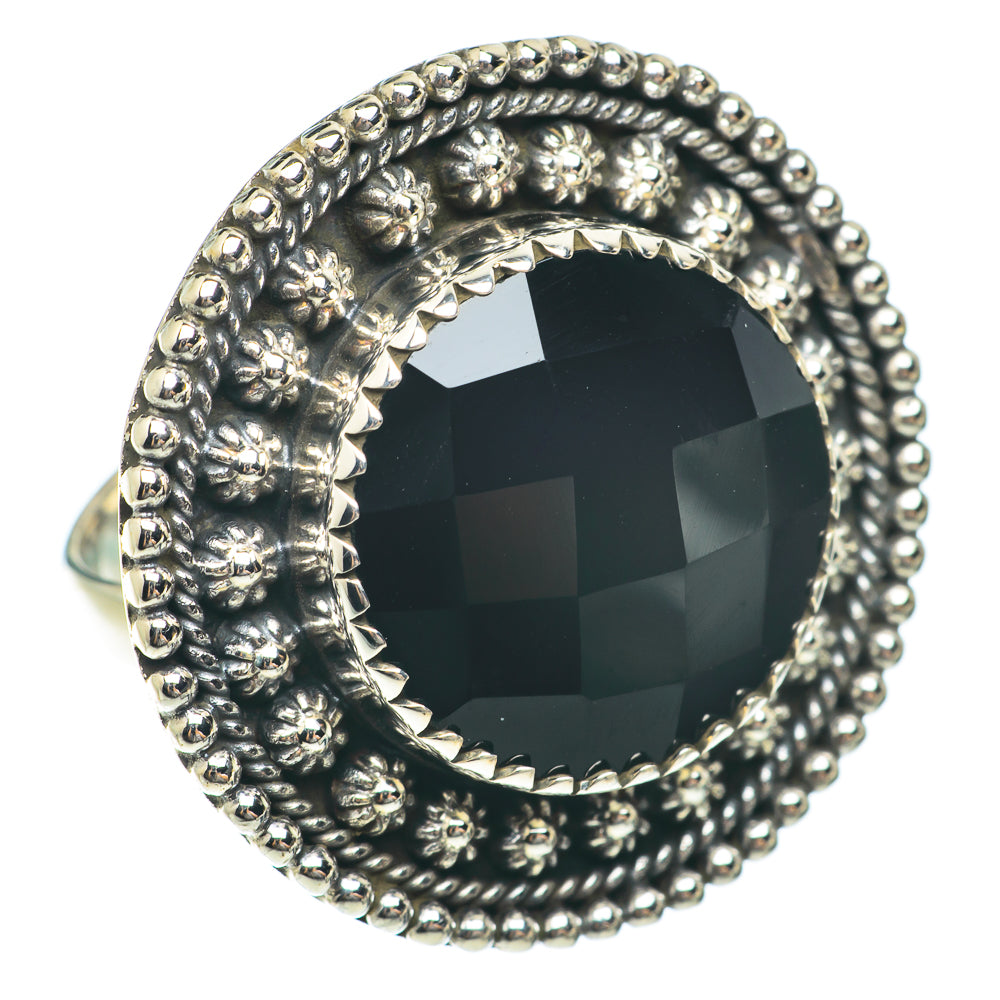 Black Onyx Rings handcrafted by Ana Silver Co - RING65362