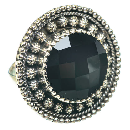 Black Onyx Rings handcrafted by Ana Silver Co - RING65362