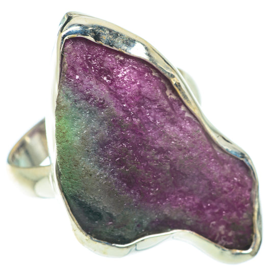 Ruby Zoisite Rings handcrafted by Ana Silver Co - RING65366