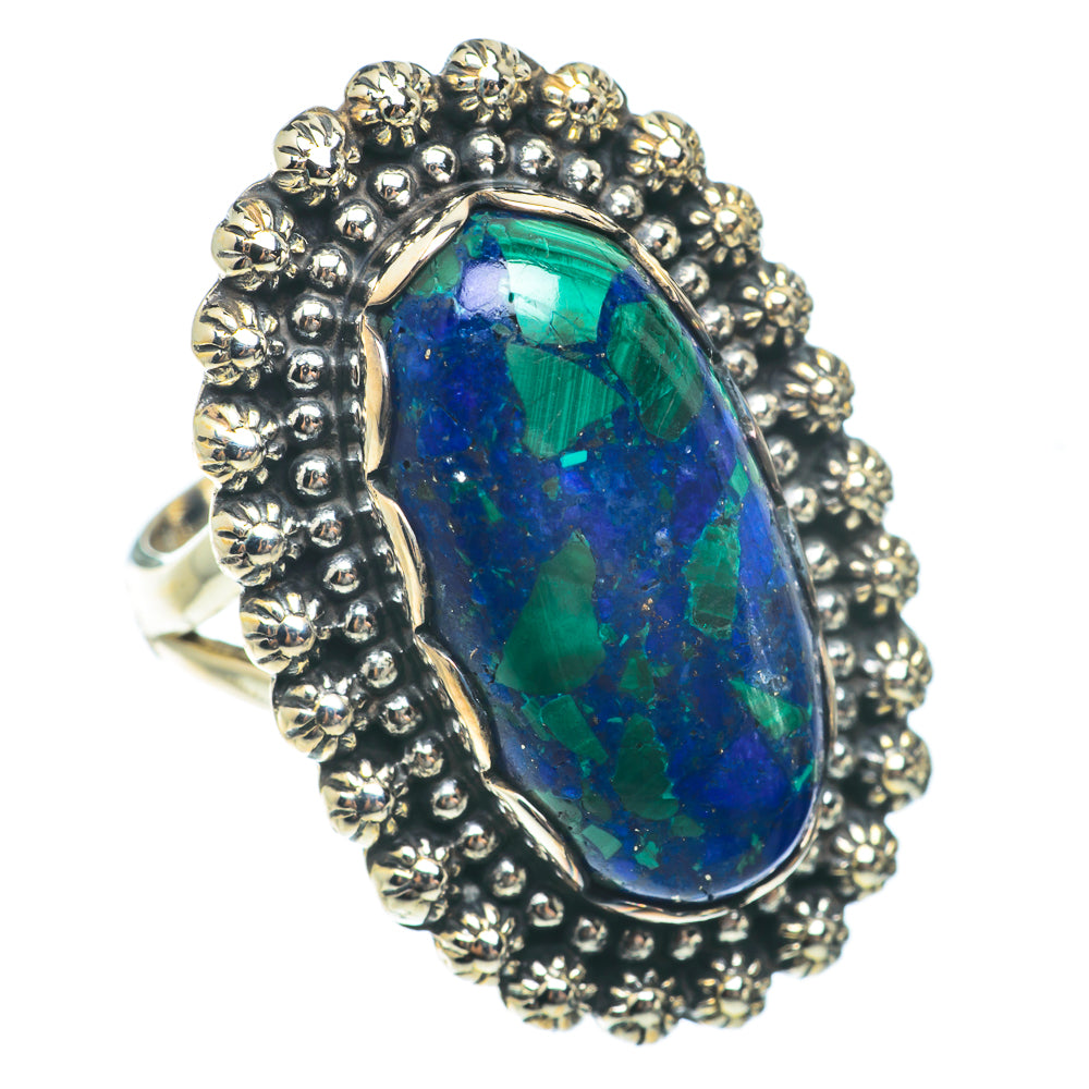 Azurite Rings handcrafted by Ana Silver Co - RING65367