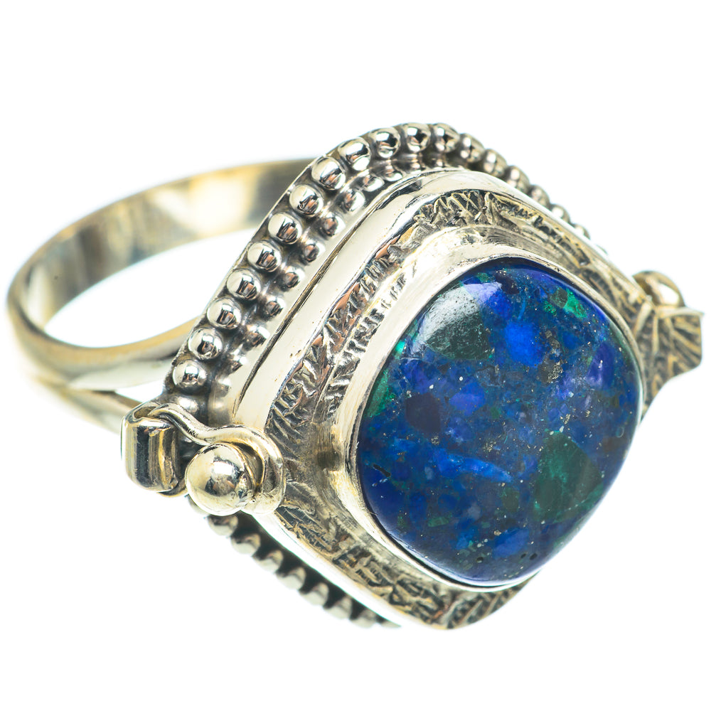 Azurite Rings handcrafted by Ana Silver Co - RING65368