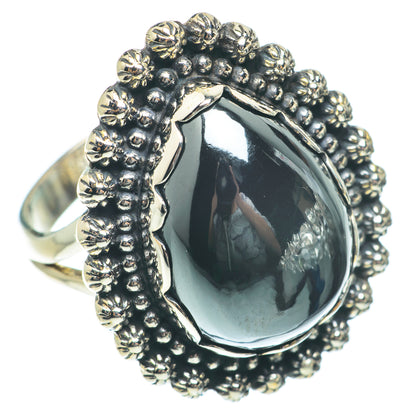 Hematite Rings handcrafted by Ana Silver Co - RING65371