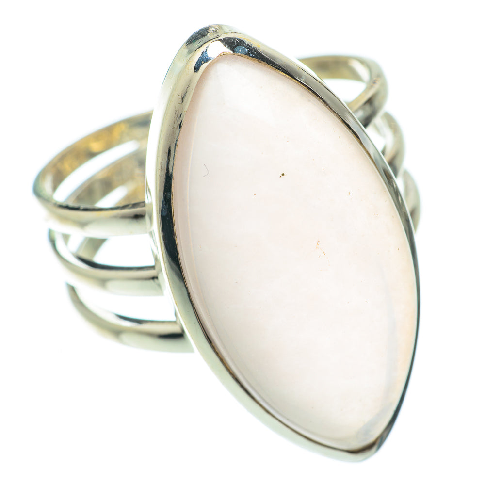 Rose Quartz Rings handcrafted by Ana Silver Co - RING65387
