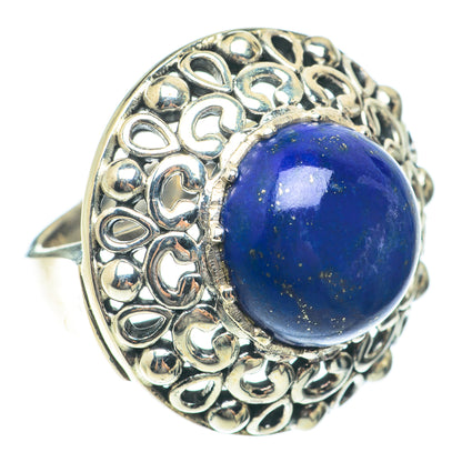 Lapis Lazuli Rings handcrafted by Ana Silver Co - RING65398