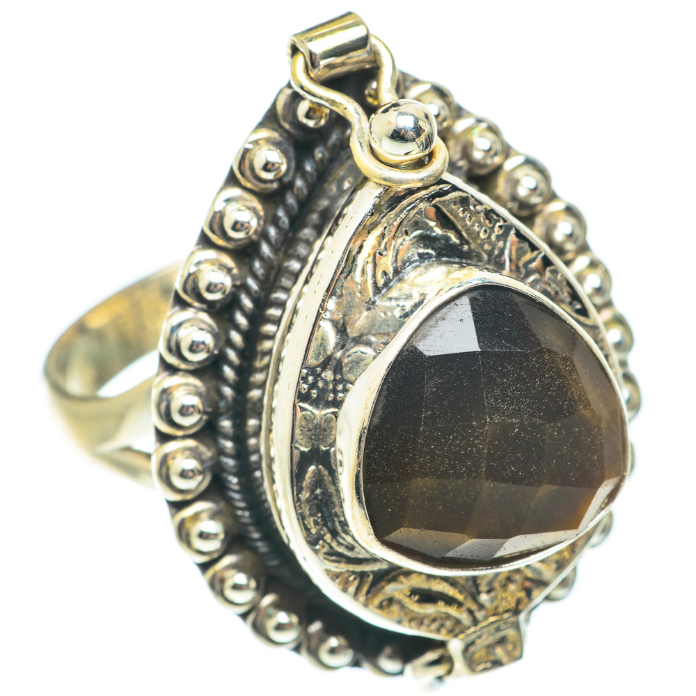 Tiger Eye Rings handcrafted by Ana Silver Co - RING65402