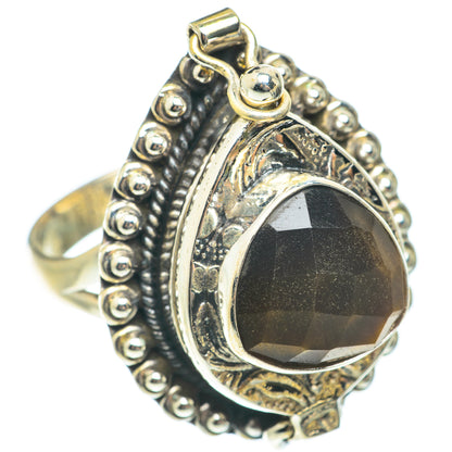Tiger Eye Rings handcrafted by Ana Silver Co - RING65402