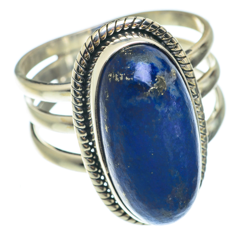 Lapis Lazuli Rings handcrafted by Ana Silver Co - RING65409