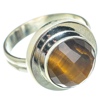 Tiger Eye Rings handcrafted by Ana Silver Co - RING65413
