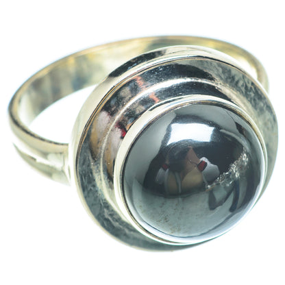 Hematite Rings handcrafted by Ana Silver Co - RING65432