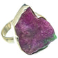 Ruby Zoisite Rings handcrafted by Ana Silver Co - RING65452