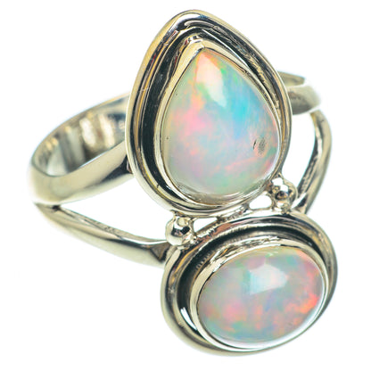 Ethiopian Opal Rings handcrafted by Ana Silver Co - RING65454