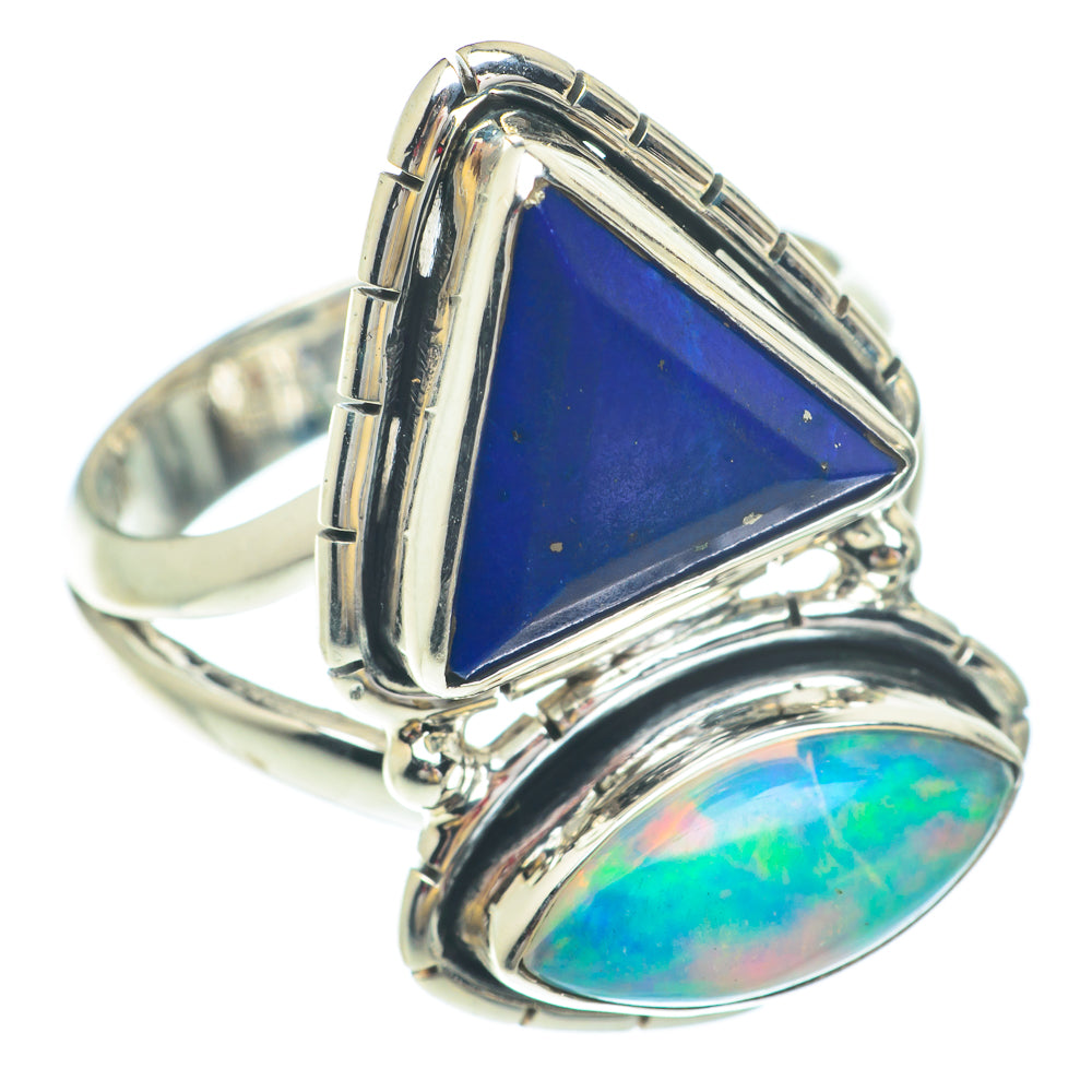 Lapis Lazuli Rings handcrafted by Ana Silver Co - RING65456