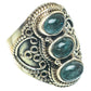 Blue Fluorite Rings handcrafted by Ana Silver Co - RING65462