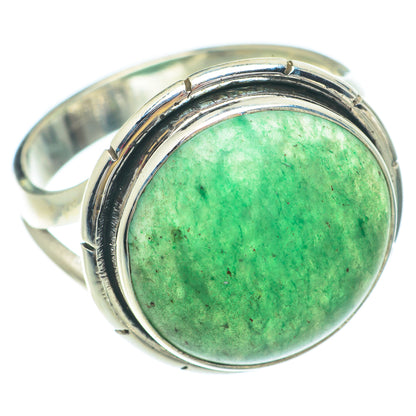 Green Aventurine Rings handcrafted by Ana Silver Co - RING65464