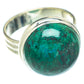 Chrysocolla Rings handcrafted by Ana Silver Co - RING65465