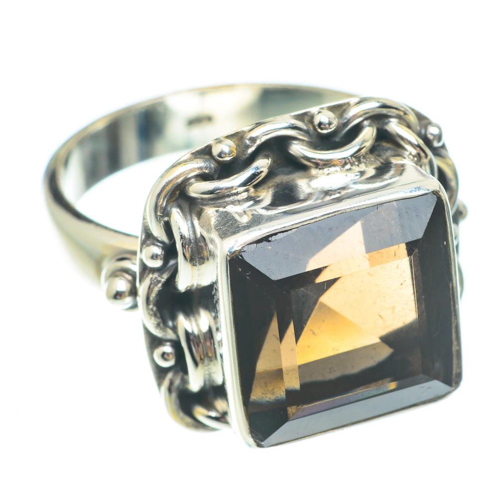 Smoky Quartz Rings handcrafted by Ana Silver Co - RING65466