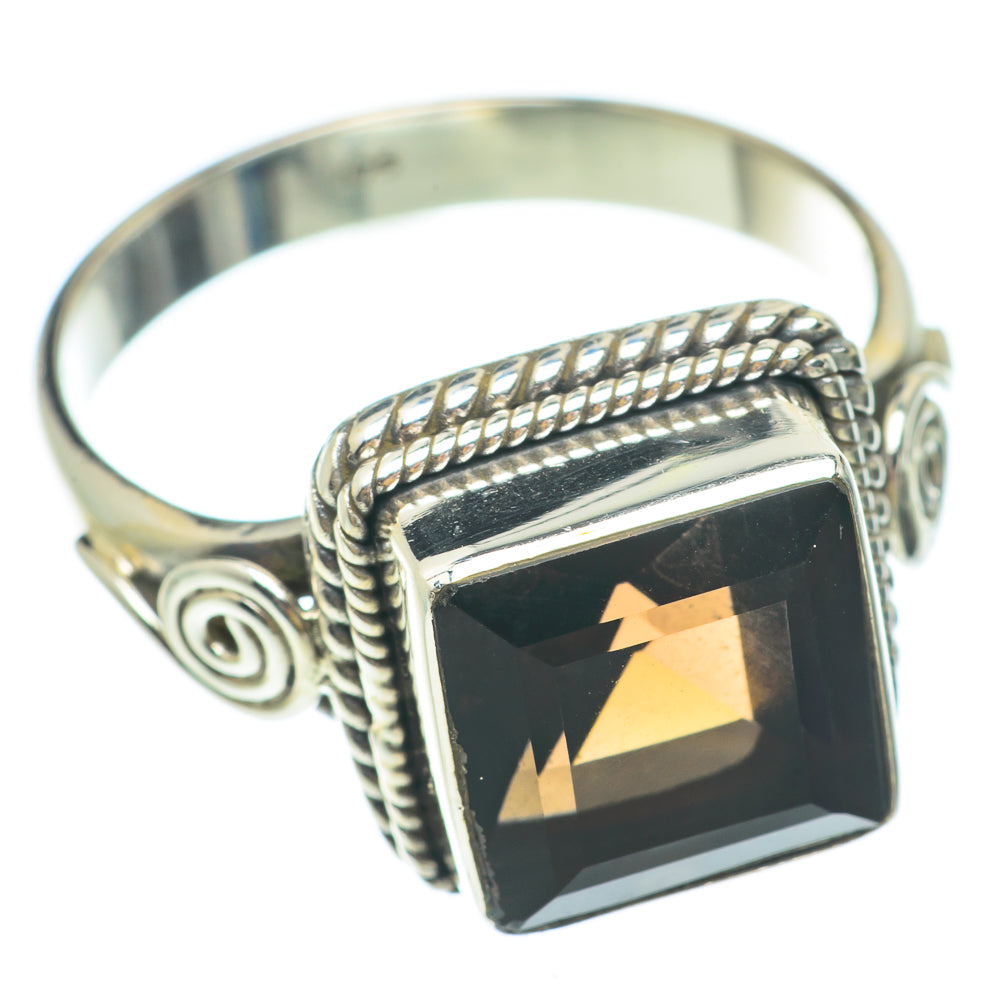 Smoky Quartz Rings handcrafted by Ana Silver Co - RING65467