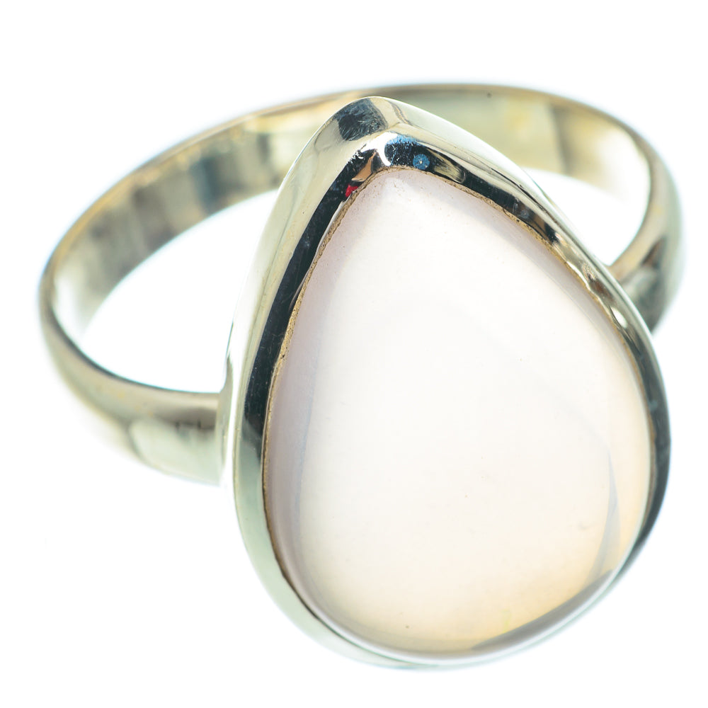 Rose Quartz Rings handcrafted by Ana Silver Co - RING65470