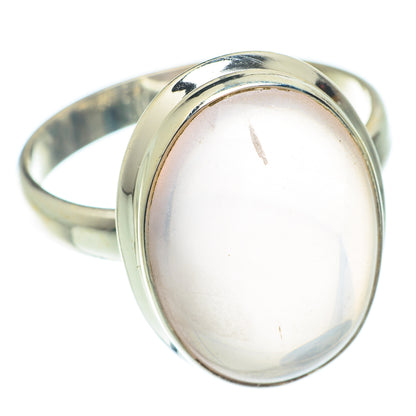 Rose Quartz Rings handcrafted by Ana Silver Co - RING65471