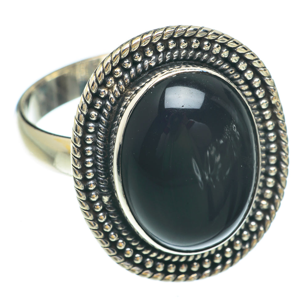 Black Onyx Rings handcrafted by Ana Silver Co - RING65476