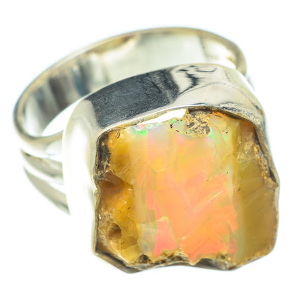 Ethiopian Opal Rings handcrafted by Ana Silver Co - RING65485