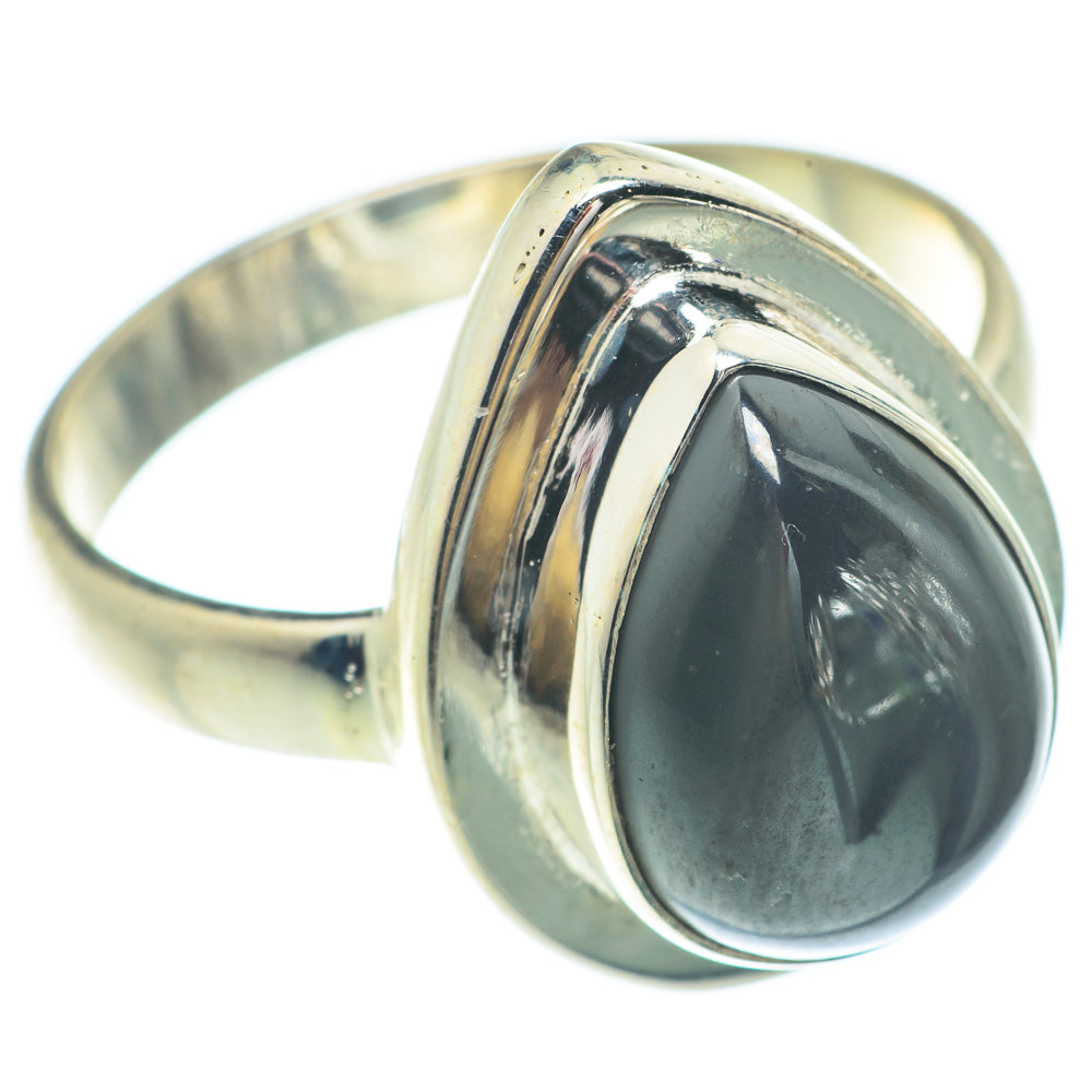 Hematite Rings handcrafted by Ana Silver Co - RING65486