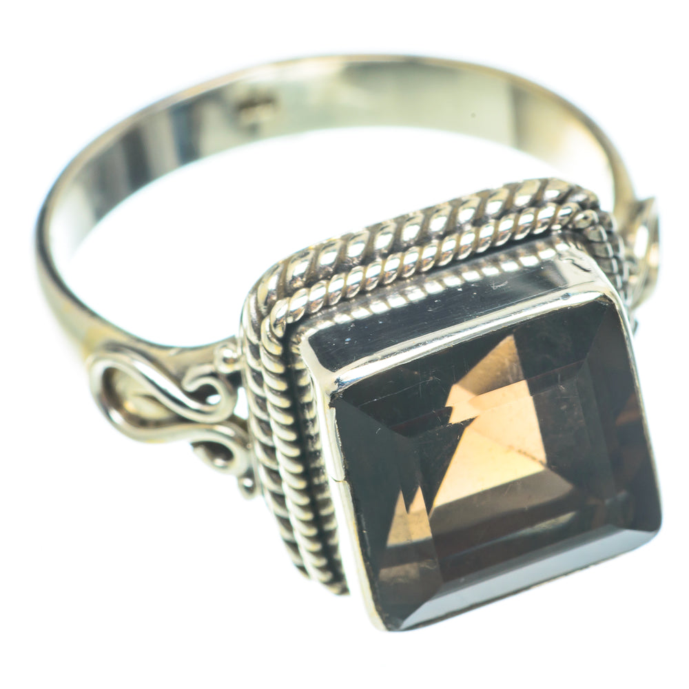 Smoky Quartz Rings handcrafted by Ana Silver Co - RING65493
