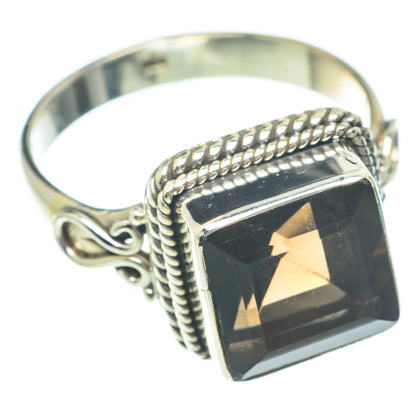 Smoky Quartz Rings handcrafted by Ana Silver Co - RING65493