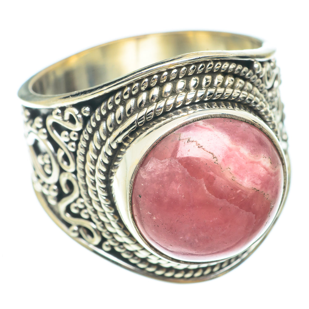 Rhodochrosite Rings handcrafted by Ana Silver Co - RING65497