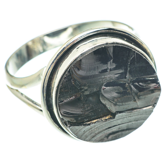 Shungite Rings handcrafted by Ana Silver Co - RING65502