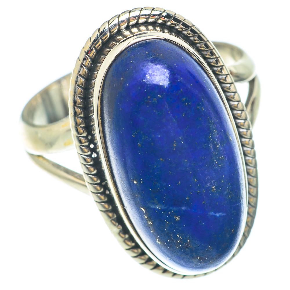Lapis Lazuli Rings handcrafted by Ana Silver Co - RING65510