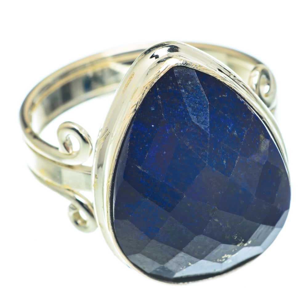 Lapis Lazuli Rings handcrafted by Ana Silver Co - RING65513