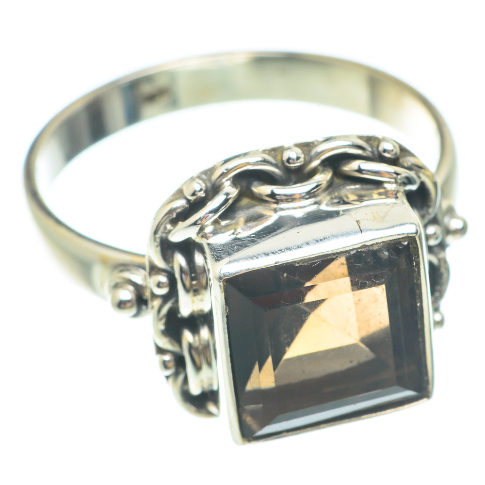 Smoky Quartz Rings handcrafted by Ana Silver Co - RING65516