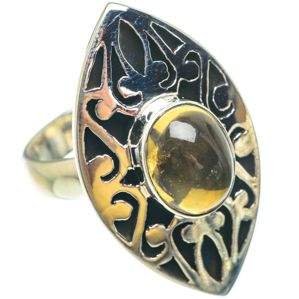 Citrine Rings handcrafted by Ana Silver Co - RING65519