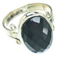 Black Onyx Rings handcrafted by Ana Silver Co - RING65524