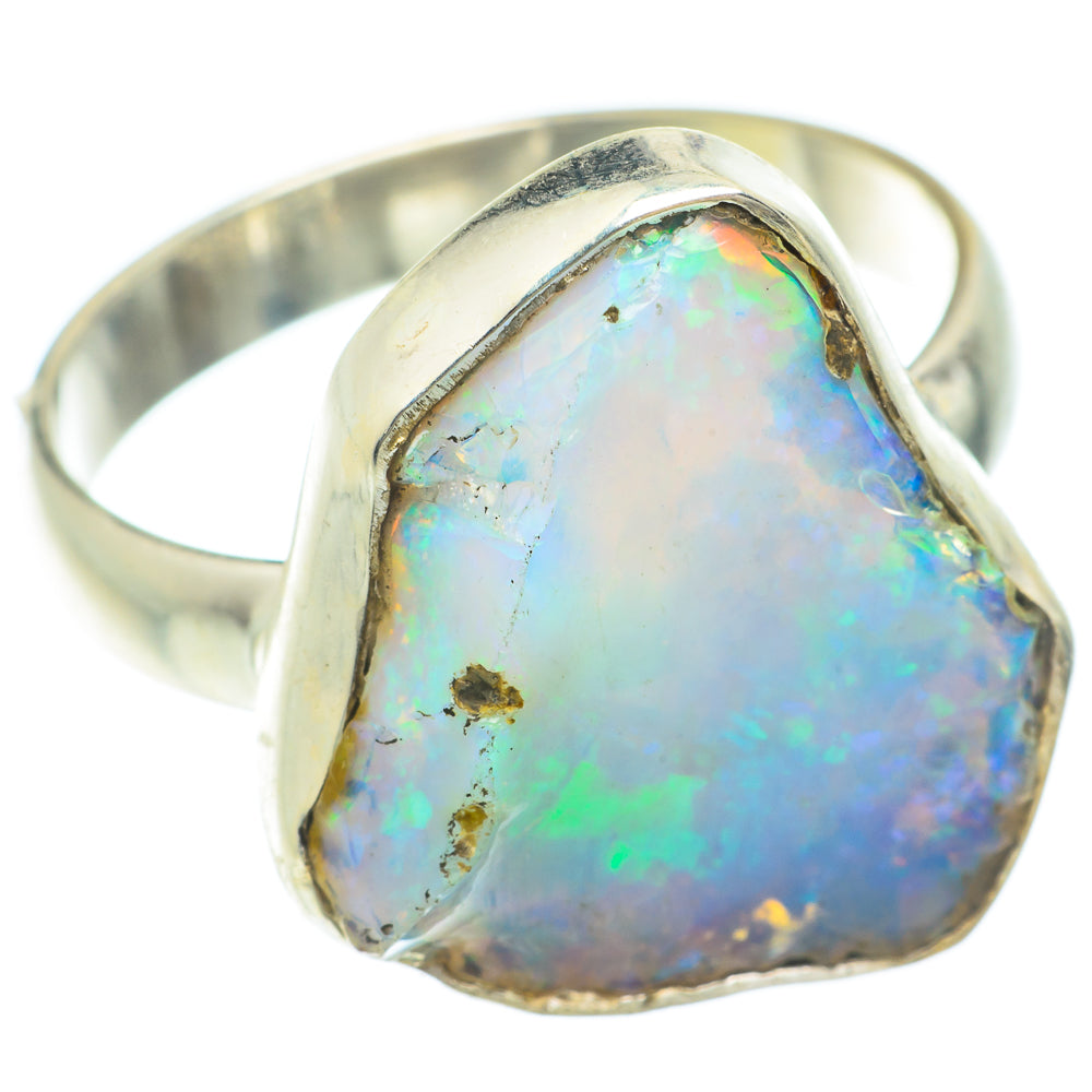 Ethiopian Opal Rings handcrafted by Ana Silver Co - RING65527